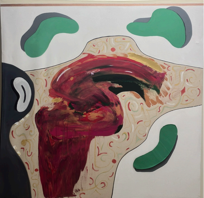 One of Xavier Brown's paintings.