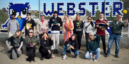 Xavier Brown with Northwest Noggin at SfN in San Diego.